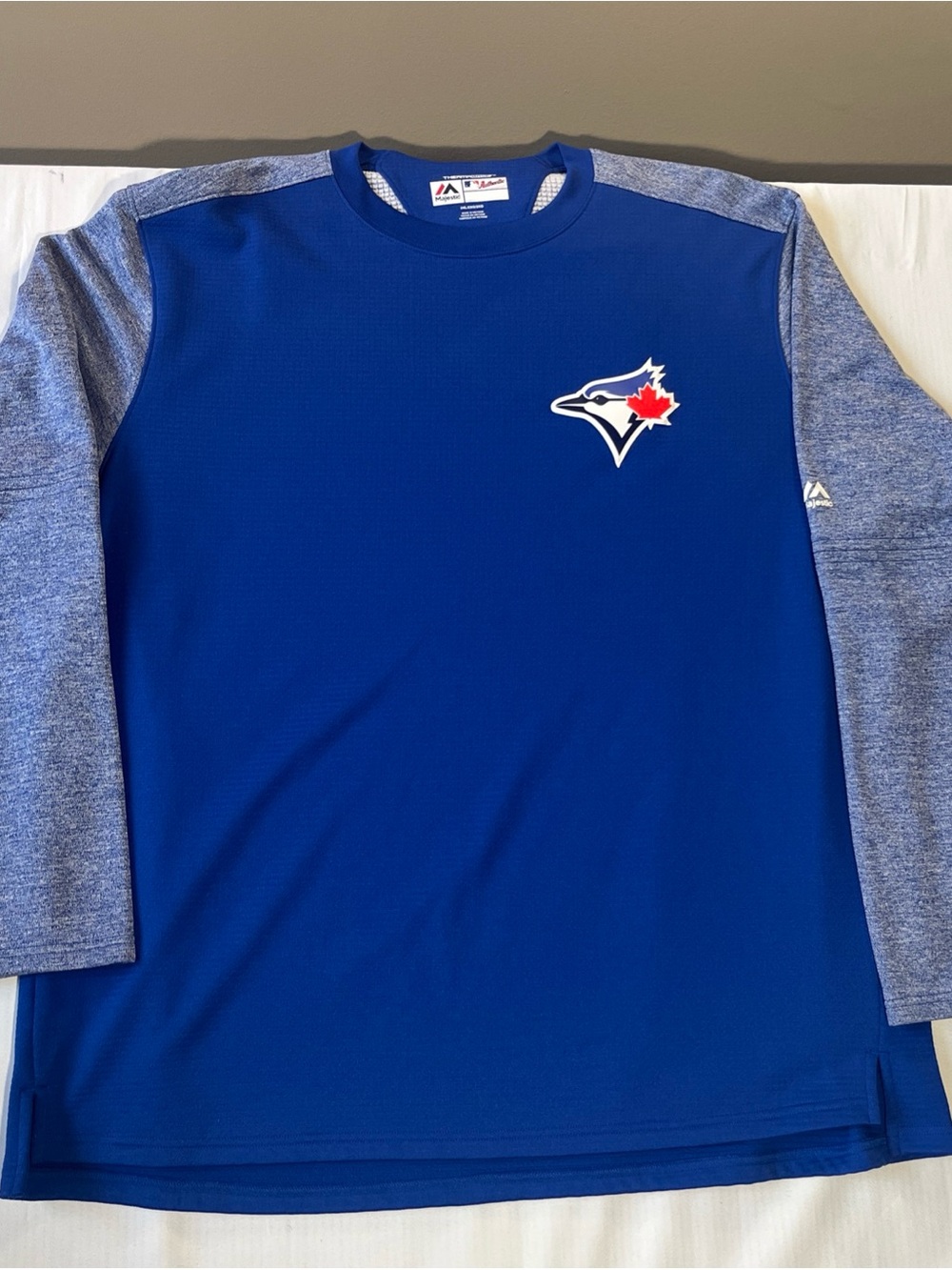 Majestic Royal Blue Toronto Blue Jays Long-Sleeve Performance Top